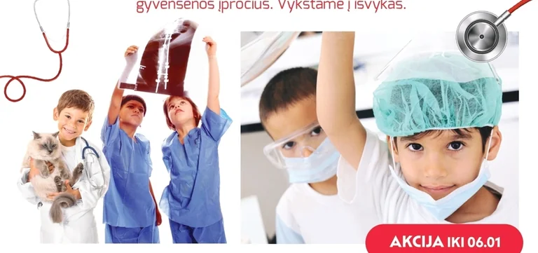 Mažosios medicinos mokyklos stovykla Utenoje liepos 27–31 d.