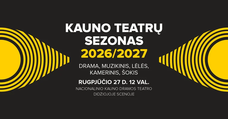 Kaune – nemokamas penkių teatrų sezono pristatymas