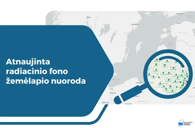 Kėdainiuose išsaugota radiacijos žemėlapio nuoroda nebeaktuali