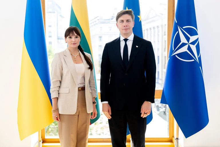 Lietuva stiprins paramą Ukrainai ir spaudimą Rusijai