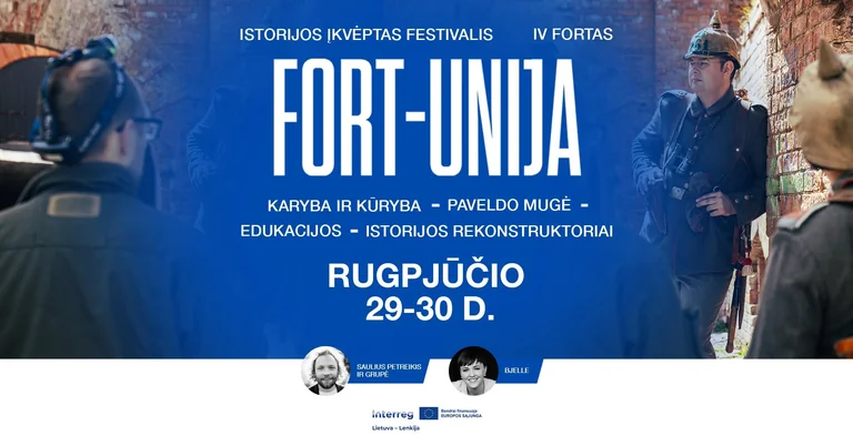 Nemokamas „FORT-UNIJA“ festivalis Kaune – rugpjūčio 29–30 d.