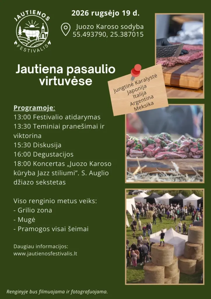 Utenos rajone – antrasis Jautienos festivalis: ką svarbu žinoti