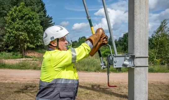 Zarasuose tūkstančiai be elektros: darbai gali užsitęsti
