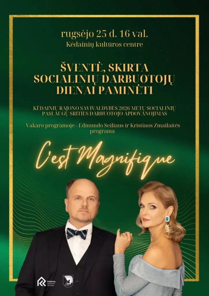 Kėdainiuose bendruomenė kviečiama į socialinių darbuotojų vakarą