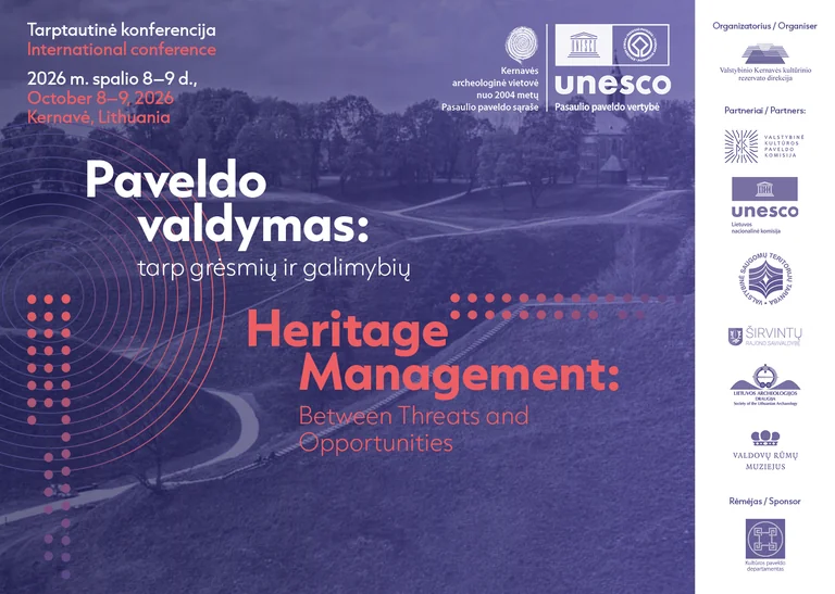Kernavėje – tarptautinė konferencija apie kultūros paveldą