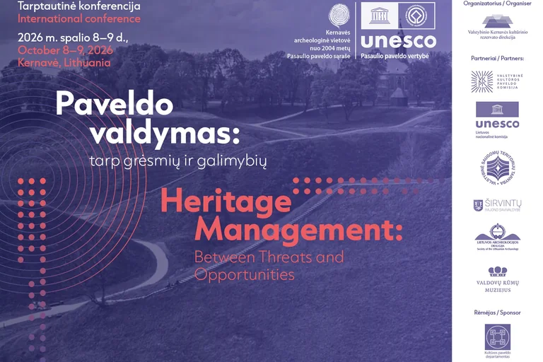 Kernavėje – tarptautinė konferencija apie kultūros paveldą