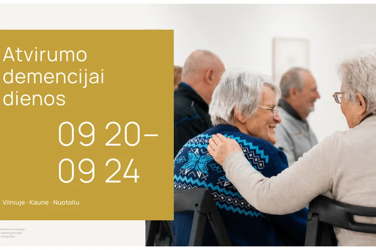 Lietuvoje prasideda nemokamos Atvirumo demencijai dienos