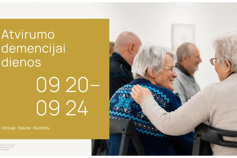 Lietuvoje prasideda nemokamos Atvirumo demencijai dienos