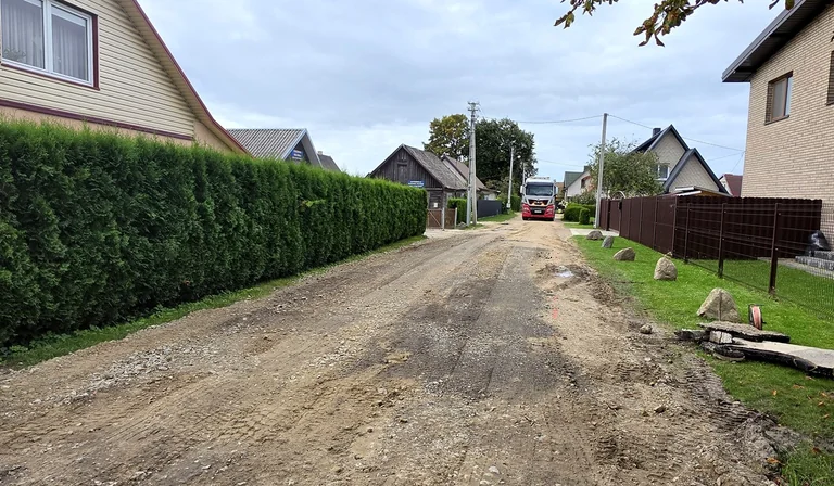 Mažeikių gyventojams – remonto darbai dar dviejuose takuose