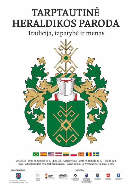Nemenčinėje – heraldika iš devynių šalių