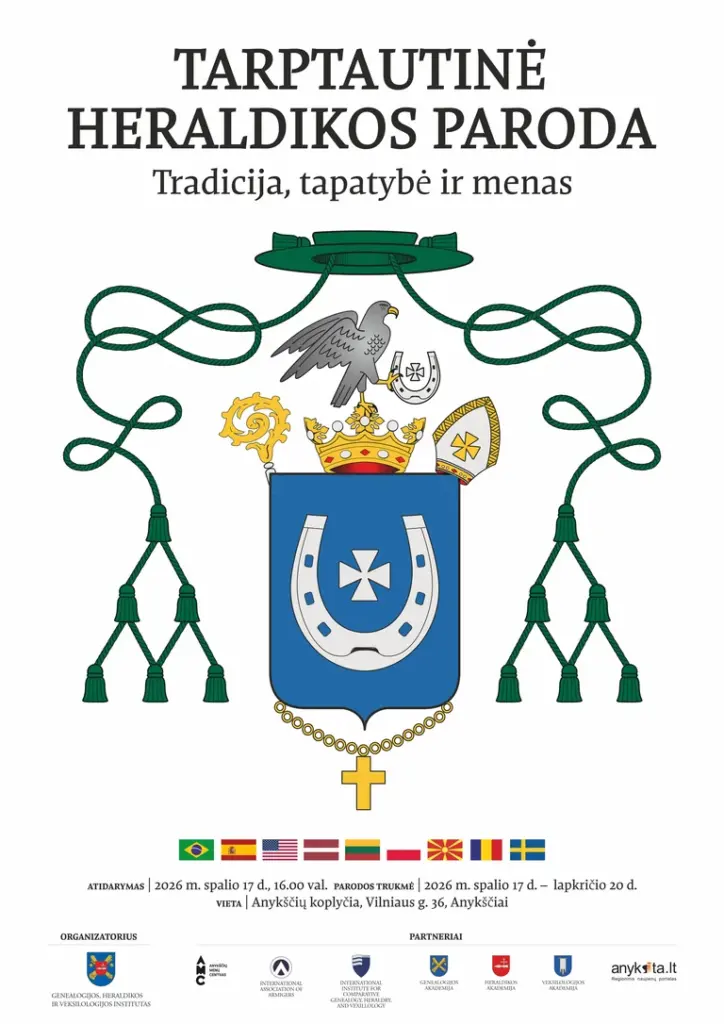 Nemenčinėje – heraldika iš devynių šalių