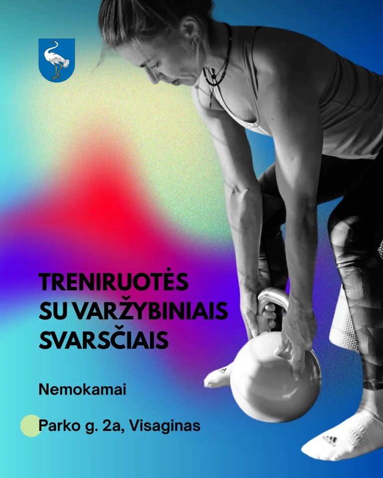 Visagino gyventojai kviečiami į nemokamas rytines treniruotes